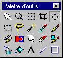 Barre flottante des outils